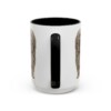 15oz Puli Latin Mug, Black, back view