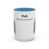 15oz Puli Latin Mug, Light Blue, front view