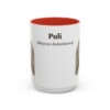 15oz Puli Latin Mug, Red, front view
