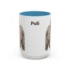 15oz Puli Mug, Light Blue, front view