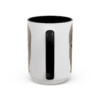 15oz Puli Dog Mom Mug, Black, back view