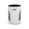 15oz Puli Mug, Navy, front view