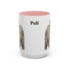 15oz Puli Mug, Pink, front view
