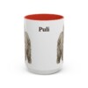 15oz Puli Mug, Red, front view