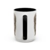15oz Puli Mug, Black, back view