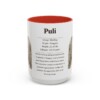 15oz Puli Mug, Red, front view