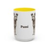 15oz Pumi Mug, Yellow, front view