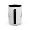 15oz Pyrenean Mastiff Mug, Black, back view