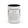 15oz-pyrenean-mastiff-mug-writeup-black-front 15oz Pyrenean Mastiff Mug, Black, front view
