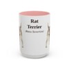 15oz-rat-terrier-mug-latin-pink 15oz Rat Terrier Latin Mug, Pink, front view