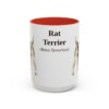 15oz-rat-terrier-mug-latin-red 15oz Rat Terrier Latin Mug, Red, front view