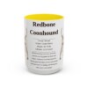 15oz Redbone Coonhound Mug, Yellow, front view