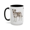 15oz-rescue-dog-mug-black-left 15oz Rescue Dog Mug, Black, left side view