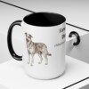 15oz-rescue-dog-mug-latin-black-context-2 15oz Rescue Dog Latin Mug, Black, lifestyle photo