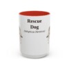 15oz-rescue-dog-mug-latin-red 15oz Rescue Dog Latin Mug, Red, front view