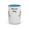 15oz-rescue-dog-mug-light-blue 15oz Rescue Dog Mug, Light Blue, front view