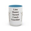 15oz Funny Rhodesian Ridgeback Mug, Light Blue, front view