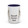 15oz-russell-terrier-mug-dad-navy 15oz Russell Terrier Dog Dad Mug, Navy, front view