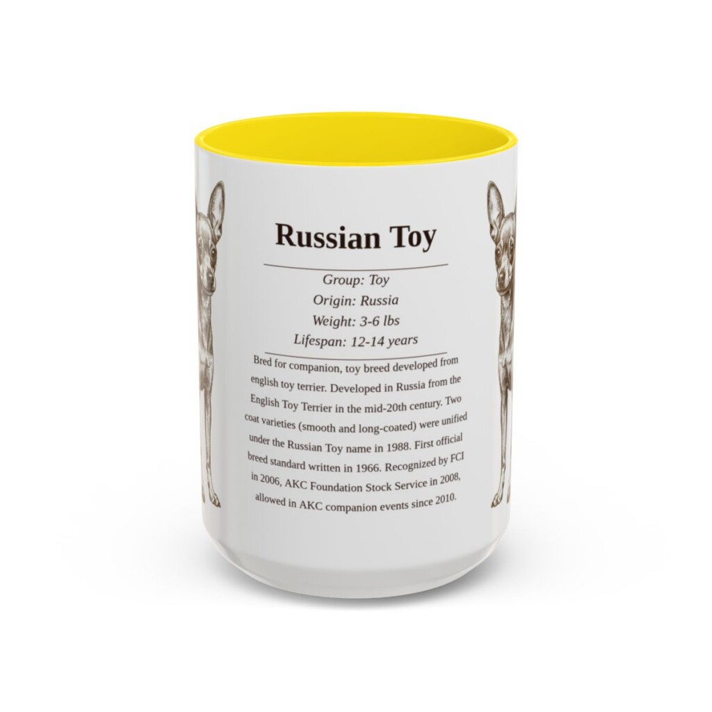 15oz-russian-toy-mug-writeup-yellow 15oz Russian Toy Mug, Yellow, front view