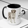 15oz-saint-bernard-mug-latin-black-context-2 15oz Saint Bernard Latin Mug, Black, lifestyle photo