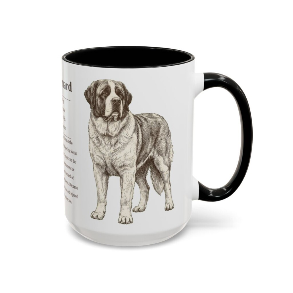 15oz-saint-bernard-mug-writeup-black-right 15oz Saint Bernard Mug, Black, right side view