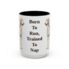 15oz-saluki-mug-humor-black-front 15oz Funny Saluki Mug, Black, front view