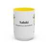 15oz-saluki-mug-latin-yellow 15oz Saluki Latin Mug, Yellow, front view