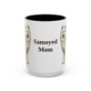 15oz samoyed mug, Black