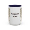 15oz samoyed mug, Navy