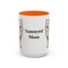 15oz samoyed mug, Orange