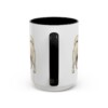 15oz samoyed mug, Black