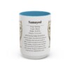 15oz samoyed mug, Light Blue
