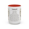 15oz samoyed mug, Red