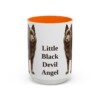 15oz Funny Schipperke Mug, Orange, front view
