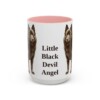 15oz Funny Schipperke Mug, Pink, front view
