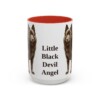 15oz Funny Schipperke Mug, Red, front view