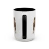 15oz Schipperke Latin Mug, Black, back view