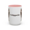 15oz Schipperke Mug, Pink, front view