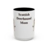 15oz-scottish-deerhound-mug-mom-black-front 15oz Scottish Deerhound Dog Mom Mug, Black, front view
