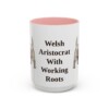 15oz Funny Sealyham Terrier Mug, Pink, front view