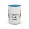 15oz-sealyham-terrier-mug-mom-light-blue 15oz Sealyham Terrier Dog Mom Mug, Light Blue, front view