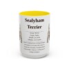 15oz-sealyham-terrier-mug-writeup-yellow 15oz Sealyham Terrier Mug, Yellow, front view