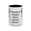 15oz-shar-pei-mug-humor-black-front 15oz Funny Shar-Pei Mug, Black, front view