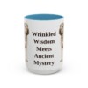 15oz-shar-pei-mug-humor-light-blue 15oz Funny Shar-Pei Mug, Light Blue, front view