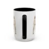 15oz Shar-Pei Dog Mom Mug, Black, back view