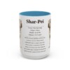 15oz-shar-pei-mug-writeup-light-blue 15oz Shar-Pei Mug, Light Blue, front view