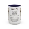 15oz-shar-pei-mug-writeup-navy 15oz Shar-Pei Mug, Navy, front view