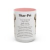 15oz-shar-pei-mug-writeup-pink 15oz Shar-Pei Mug, Pink, front view
