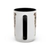 15oz Shepherd Mix Mug, Black, back view