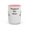 15oz-shepherd-mix-mug-mom-pink 15oz Shepherd Mix Dog Mom Mug, Pink, front view